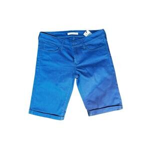 MAVI JEANS women jean shorts Jessica 1440015451 Blue Bermuda W27 $89